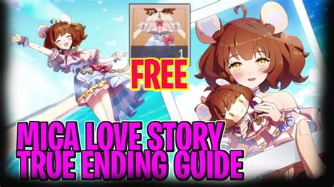 Mica Love Story True Ending Guide Eversoul Youtube