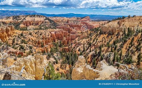 Scenic Aerial View Of Boat Mesa And Massive Hoodoo Wall Sandstone Rock