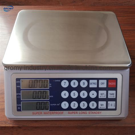 Ip68 Waterproof Fruit Vegetable Weighing Scale Price Computing Scale