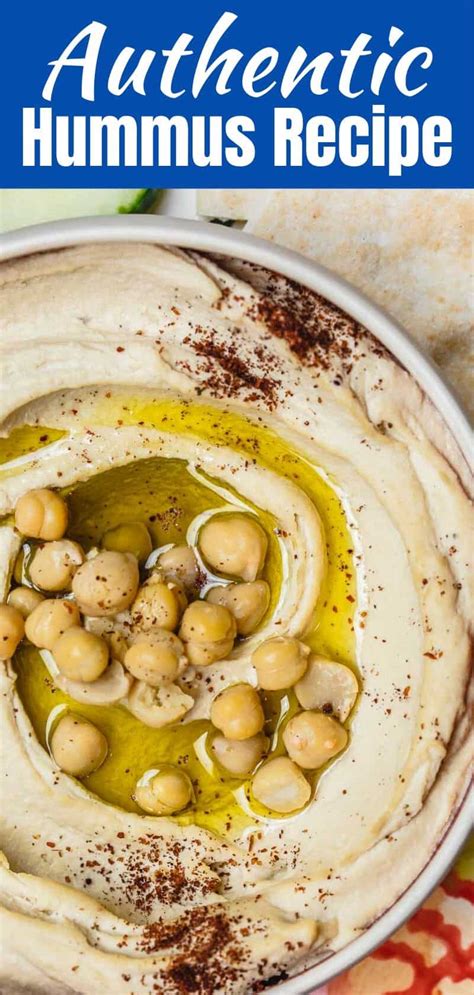 Easy Hummus Recipe Authentic And Homemade From Scratch The Medit