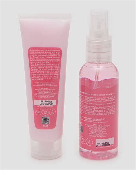 Riachuelo Kit Body Splash Ml Hidratante Desodorante Corporal G