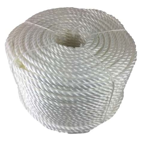 10mm White Polypropylene Rope 220 Metre Coil RopeServices UK