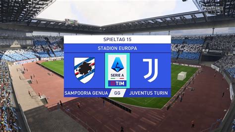 Fifa 23 Sampdoria Genua Vs Juventus Turin Serie A Match Fifa 23