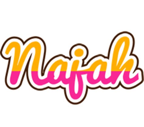 Najah Logo | Name Logo Generator - Smoothie, Summer, Birthday, Kiddo ...