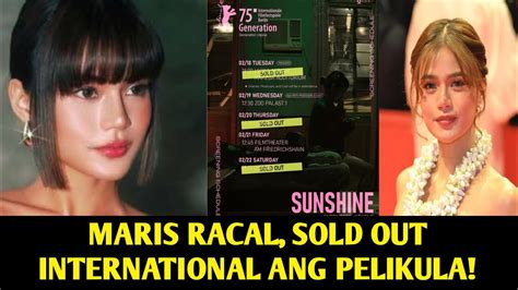 Maris Racal Unstoppable Namayagpag International Sold Out Ang