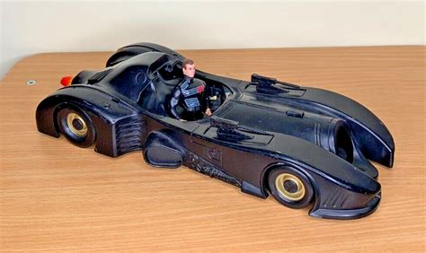 Kenner DC Batman The Dark Knight Collection Batmobile W Bruce 1990