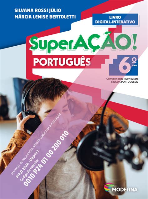 SuperAÇÃO Português 6º ano PNLD Moderna