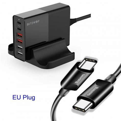 Bw S W Port Usb Pd Charger Desktop Charging Station Fast Charging