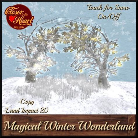 Second Life Marketplace Magical Winter Wonderland