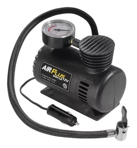 Motocompressor De Ar Schulz Air Plus Port Til V W Preto