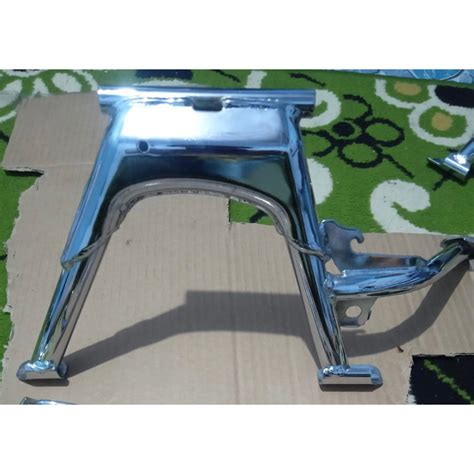 Jual Standart Tengah Chrome Genio Beat Deluxe Scoopy Original Honda