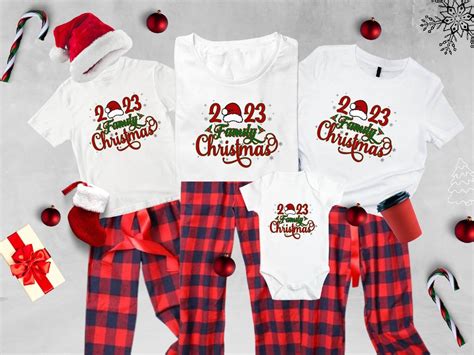 Family Christmas 2023 Shirt, Funny Family Christmas Shirt, Custom 2023 ...