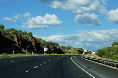 American Highway Beautiful Landscape Stock Image - Image of bill, july ...