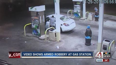 Video Shows Armed Robbery At Gas Station 41 Action News