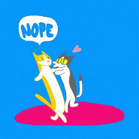 Cat Nope GIF - Cat Nope - Discover & Share GIFs