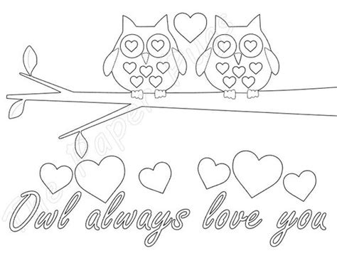 26 Best Ideas For Coloring Owl Valentine Coloring Pages