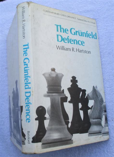 The Grunfeld Defence By Hartston William R Hardcover First Edition