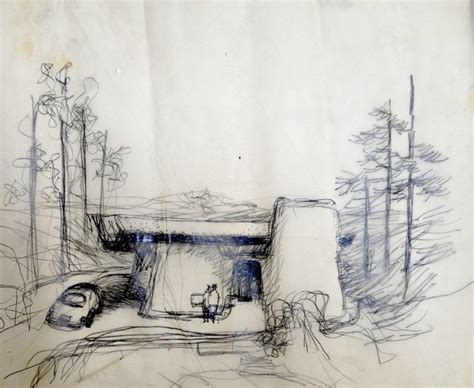 Frank Gehry S Early Drawings And Sketches Acquired By La S Getty Research Institute