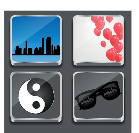 Vector illustration of apps icon set 8238867 Vector Art at Vecteezy