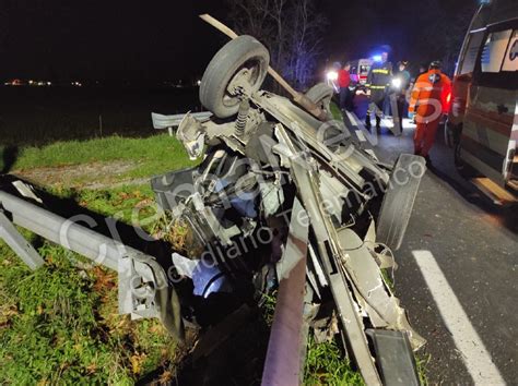 Crema News Incidente Per Minicar Arriva L Eliambulanza