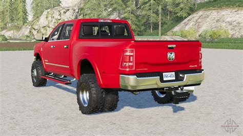 Ram 3500 Limited Crew Cab Dually D2 2021 Para Farming Simulator 2017