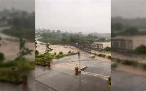 Huracán Fiona Destruye Puente En Puerto Rico Se Esperan Inundaciones