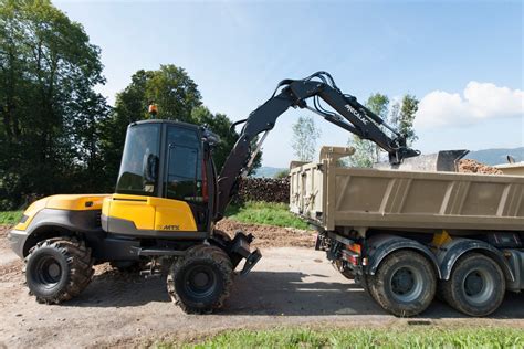 Wheel Excavator Loader Mecalac 12MTX