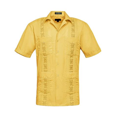 G Style Usa G Style Usa Mens Guayabera Premium Lightweight