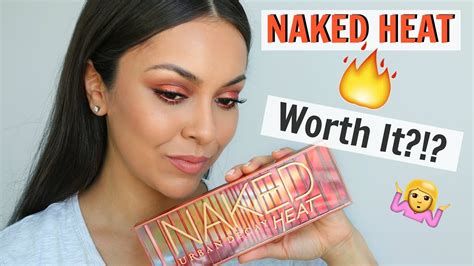 Urban Decay Naked Heat Palette First Impression Tutorial TrinaDuhra