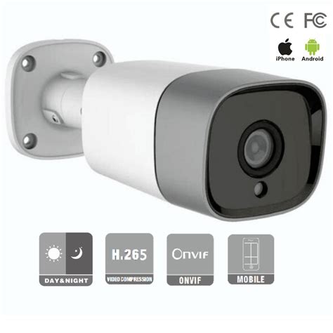 Fsan Outdoor Real 3MP Infrared Fixed Bullet IP Camera With Humanoid