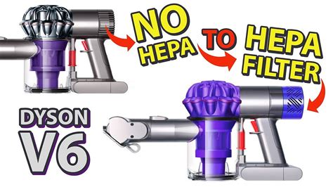 HEPA FILTER CONVERSION KIT For DYSON V6 Cordless Battery Powered Vacuum