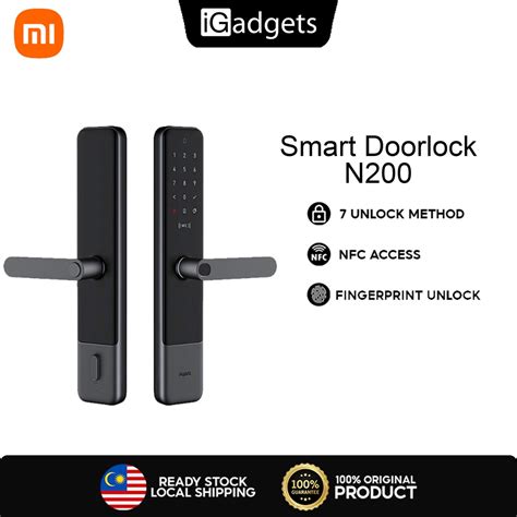 Xiaomi Aqara Mijia Smart Door Lock N200 3d Fingerprint Homekit Doorbell Bluetooth Password App