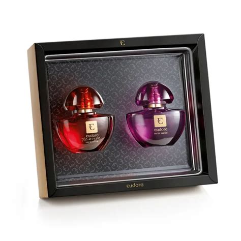 Kit Eudora Eau De Parfum Ml Eudora Rouge Ml Submarino