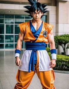 Goku Costume Face Swap Id