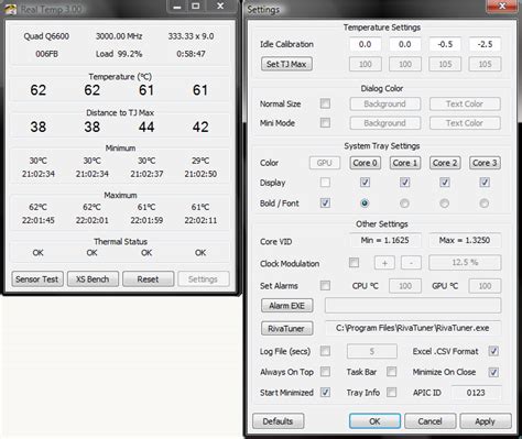 Real Temp Cpu Temperature Monitoring