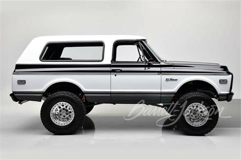 1971 Chevrolet K5 Blazer Custom Suv Side Profile 254024