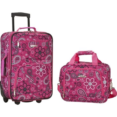 Floral Luggage Oh So Girly