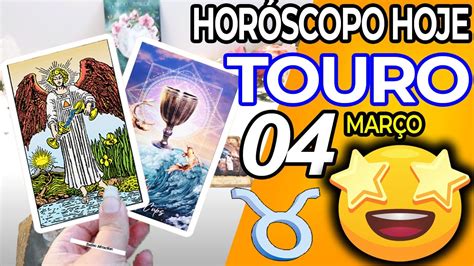 𝐔𝐌 𝐌𝐈𝐋𝐀𝐆𝐑𝐄 𝐀𝐂𝐎𝐍𝐓𝐄𝐂𝐄 𝐍𝐀 𝐒𝐔𝐀 𝐕𝐈𝐃𝐀 Touro 4 Março 2024 Horoscopo do