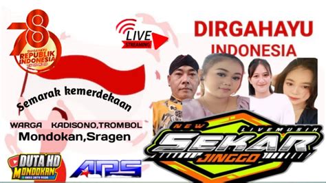 Live SEKAR JINGGO ARS AUDIO DUTA HD MONDOKAN Kadisono Trombol