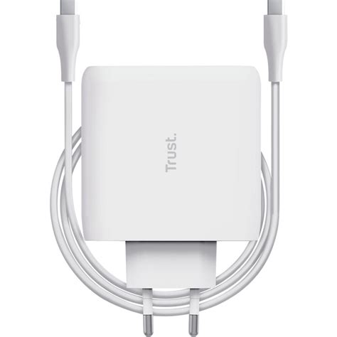 Trust Maxo 100W USB C nabíjecí adaptér 2m USB C kabel bílý