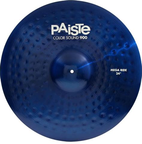 Paiste 24 Inch Color Sound 900 Blue Mega Ride Cymbal Sweetwater