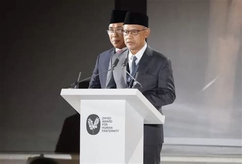 Terima Penghargaan Zayed Award 2024 Muhammadiyah Komitmen Jalankan