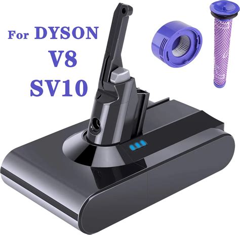 Yh Replacement Battery For Dyson V V Ah Li Ion With Dyson V