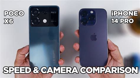 POCO X6 Vs IPhone 14 Pro SPEED TEST CAMERA Comparison Zeibiz YouTube