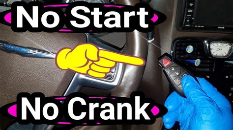 No Start No Crank Key Fob Not Detected How To Fix A No Start YouTube