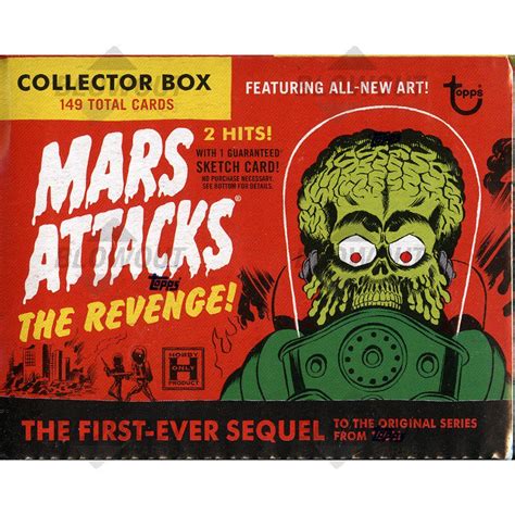 Topps Mars Attacks The Revenge Trading Cards Set