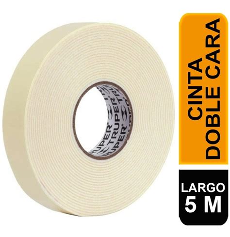 Cinta Doble Cara De 19 Mm X 5 M Truper 11725 MercadoLibre