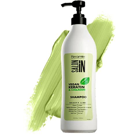Recamier Shampoo Vegan Keratin And Collagen X 1000 Ml