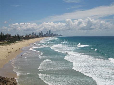 Surfers Paradise Arch Stock Photo Image Of Beach Morning 53310612