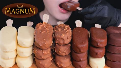 Asmr Magnum Chocolate Ice Cream Tico Chocolate Ice Cream Chocolate